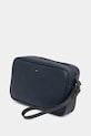 Akcesoria Paul&Shark saszetka męska skórzana 26418111 granatowy