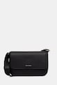 Calvin Klein saszetka damska z imitacji skóry czarny LV04D3327G
