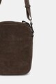 Akcesoria Marc O'Polo saszetka męska zamszowa 5000010867 brązowy