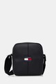 Tommy Jeans saszetka na ramię męska z imitacji skóry czarny AM0AM14292