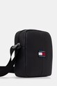 Tommy Jeans saszetka na ramię męska z imitacji skóry AM0AM14292 czarny SS26