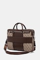 Akcesoria Guess torba na laptopa męska MILANO HMMILL.P6269 beżowy