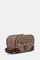 Guess cestovná kozmetická taška pánska MILANO PMMIPL.P6261 béžová SS26