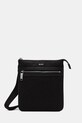 BOSS saszetka na ramię męska skórzana czarny 50563717