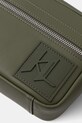Karl Lagerfeld saszetka męska z imitacji skóry zielony B2M30186