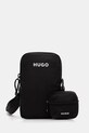 HUGO saszetka wodoodporna męska EVERETT PHONE HOLDER czarny 50563513