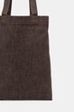 Akcesoria A.P.C. torba bawełniana TOTE LOU COHLX.M61442 brązowy