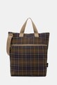 Barbour torba bawełniana zielony UBA0762