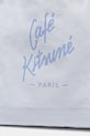 Café Kitsuné shopperka bawełniana niebieski QU05122WW9042