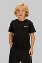 Calvin Klein Jeans t-shirt bawełniany dziecięcy bawełna czarny IB0IB02608.104.116.PPY2