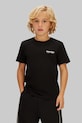 Calvin Klein Jeans t-shirt bawełniany dziecięcy bawełna czarny IB0IB02608.128.176.PPY2