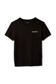 Calvin Klein Jeans t-shirt bawełniany dziecięcy IB0IB02608.128.176.PPY2 czarny SS26