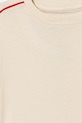 Băieți Calvin Klein Jeans tricou de bumbac pentru copii IB0IB02613.128.176.PPY2 bej