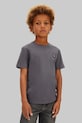 Calvin Klein Jeans t-shirt bawełniany dziecięcy bawełna szary IU0IU00543.128.176.PPY2