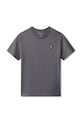 Calvin Klein Jeans t-shirt bawełniany dziecięcy IU0IU00543.128.176.PPY2 szary SS26