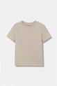 Calvin Klein Jeans tricou de bumbac pentru copii uni bej IU0IU00683.128.176.PPY2