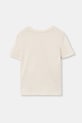 Calvin Klein Jeans t-shirt bawełniany dziecięcy IU0IU00715.104.116.PPY2 beżowy SS26