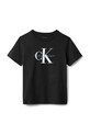 Calvin Klein Jeans t-shirt bawełniany dziecięcy IU0IU00715.104.116.PPY2 czarny SS26
