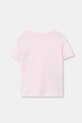 Calvin Klein Jeans t-shirt bawełniany dziecięcy IU0IU00719.104.116.PPY2 różowy SS26