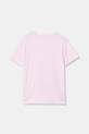 Calvin Klein Jeans t-shirt bawełniany dziecięcy IU0IU00719.128.176.PPY2 różowy SS26
