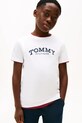Tommy Hilfiger t-shirt bawełniany dziecięcy nadruk biały KB0KB10051.98.122.PPY2