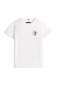 Tommy Hilfiger t-shirt bawełniany dziecięcy KB0KB10054.128.176.PPY2 biały SS26