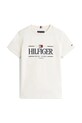 Дитяча бавовняна футболка Tommy Hilfiger KB0KB10360.128.176.PPY2 білий SS26