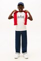 Хлопчик Дитяча бавовняна футболка Tommy Hilfiger KB0KB10360.128.176.PPY2 білий