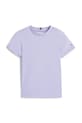 Tommy Hilfiger t-shirt bawełniany dziecięcy KS0KS00661.74.122.PPY2 fioletowy SS26