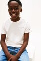 Tommy Hilfiger t-shirt bawełniany dziecięcy biały KS0KS00661.128.176.PPY2