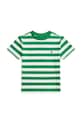 Polo Ralph Lauren t-shirt bawełniany dziecięcy wzorzyste zielony 322A95726002