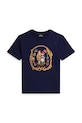 Polo Ralph Lauren t-shirt bawełniany dziecięcy nadruk granatowy 323A96608001