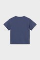 Mayoral t-shirt in cotone per bambini 106.3J.Baby.PPY2 blu SS26