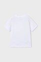 Mayoral t-shirt bawełniany dziecięcy 170.5F.Mini.PPY2 biały SS26
