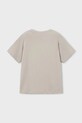 Mayoral t-shirt bawełniany dziecięcy 170.5F.Mini.PPY2 beżowy SS26