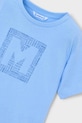 Chłopiec Mayoral t-shirt bawełniany dziecięcy 170.5F.Mini.PPY2 niebieski