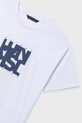 BIMBO Mayoral t-shirt in cotone per bambini 840.7E.Junior.PPY2 bianco