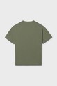 Mayoral t-shirt in cotone per bambini 840.7E.Junior.PPY2 verde SS26