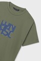 BIMBO Mayoral t-shirt in cotone per bambini 840.7E.Junior.PPY2 verde