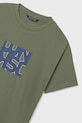 BIMBO Mayoral t-shirt in cotone per bambini 840.7E.Junior.PPY2 verde