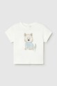 Παιδικό βαμβακερό μπλουζάκι Mayoral στάμπα λευκό 1001.3A.Baby.PPY2