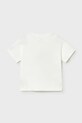 Chłopiec Mayoral t-shirt bawełniany dziecięcy 1007.3E.Baby.PPY2 biały