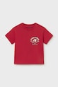 Παιδικό βαμβακερό μπλουζάκι Mayoral στάμπα κόκκινο 1007.3E.Baby.PPY2