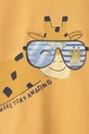 Chłopiec Mayoral t-shirt bawełniany niemowlęcy 1009.3F.Baby.PPY2 żółty