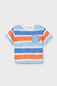 Παιδικό βαμβακερό μπλουζάκι Mayoral 1014.3J.Baby.PPY2 μπλε SS26