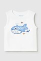 Mayoral t-shirt dziecięcy z elastanem biały 1018.3D.Baby.PPY2