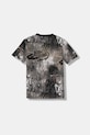 Guess t-shirt bawełniany dziecięcy L6RI04.K8HM4.PPY2 szary SS26