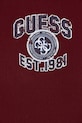 Chłopiec Guess t-shirt bawełniany dziecięcy L6RI13.K8HM4.PPY2 bordowy