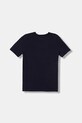 Guess t-shirt bawełniany dziecięcy L6RI14.K8HM4.PPY2 granatowy SS26