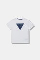 Guess T-shirt dziecięcy bawełniany biały L6RI15.K8HM4.PPY2